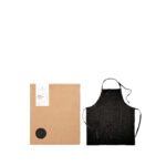 Tablier en coton recyclé - Noir