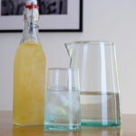 Magnifique carafe conique Beldi fabriquée au Maroc fait main
