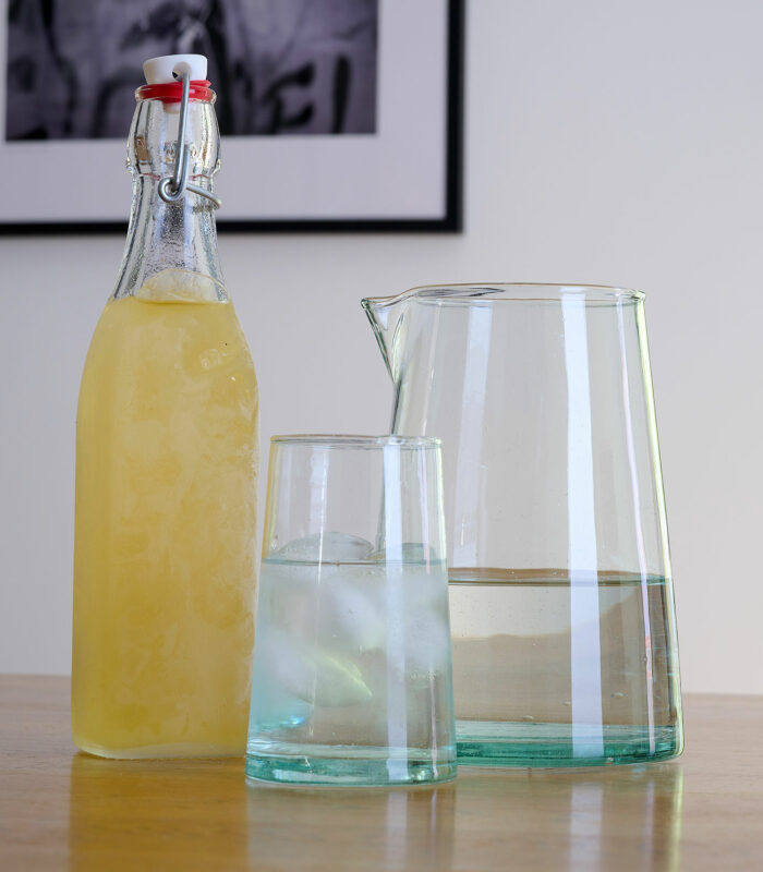 Magnifique carafe conique Beldi fabriquée au Maroc fait main
