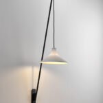 Applique en porelaine Blanche par Seppe Van Heudsen pour Serax