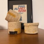 Panier - Cache pot - Vide poche - Raphia - Taille XS - Domoina