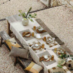 Serviette de table  - Set de table - Lot de 6 - Palma - Harmony - Harmony