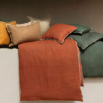 Housse de coussin lin Lavé - Chennai - Harmony - Haomy